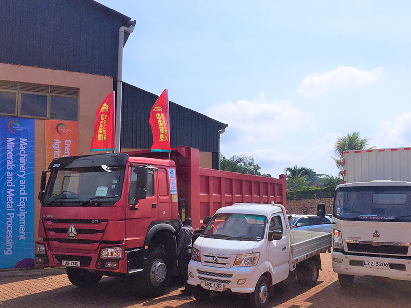 SINOTRUK in China-Uganda industrial capacity cooperation exposition